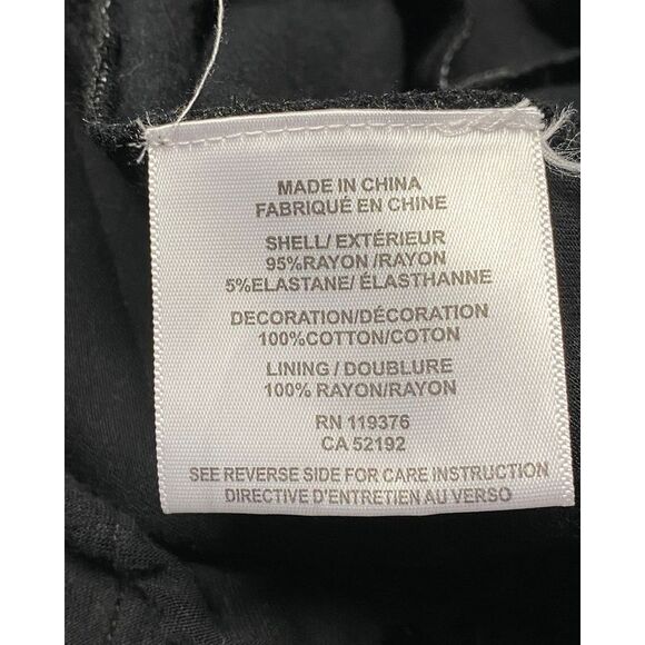 Helmut Lang Marble Jogger Pants in Black and White Rayon - Picture 5 of 6